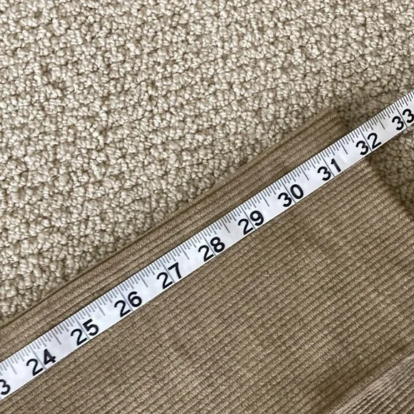 Vintage Orvis Stretch Corduroy Pants 1970s Straight Leg Beige 32 x 32 NWT RARE